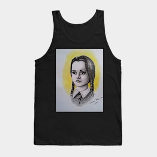 Wednesday Addams Tank Top